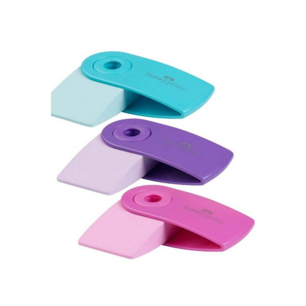 ΓΟΜΟΛΑΣΤΙΧΕΣ SLEEVE MINI 182415 ΛΙΛΑ-ΡΟΖ-ΤΙΡΚΟΥΑΖ FABER CASTELL