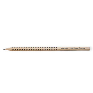 ΜΟΛΥΒΙ GRIP 217053 ΜΕ ΦΥΣΙΚΟ ΞΥΛΟ ΜΑΥΡΟ ΗΒ