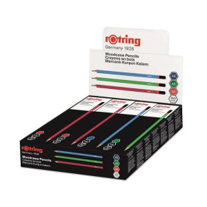 ΜΟΛΥΒΙ ROTRING CORE ΚΟΚΚΙΝΟ-ΜΠΛΕ-ΠΡΑΣΙΝΟ ΗΒ