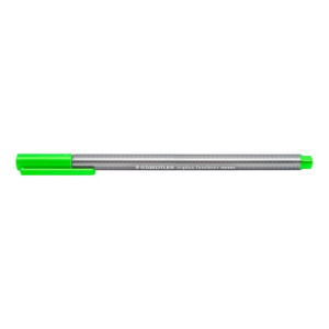 ΜΑΡΚΑΔΟΡΟΣ ΤΡΙΓΩΝΟΣ TRIPLUS FINELINER STAEDTLER Green Neon 334-501