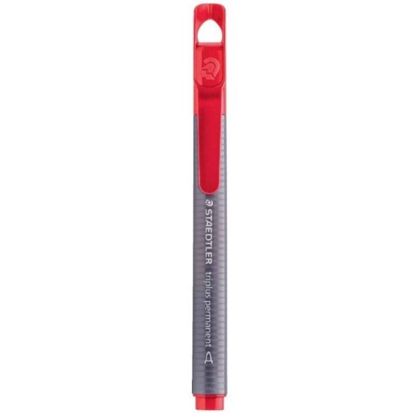 ΜΑΡΚΑΔΟΡΟΣ ΑΝΕΞΙΤΗΛΟΣ 1-2mm SLIM ΚΟΚΚΙΝΟΣ STAEDTLER