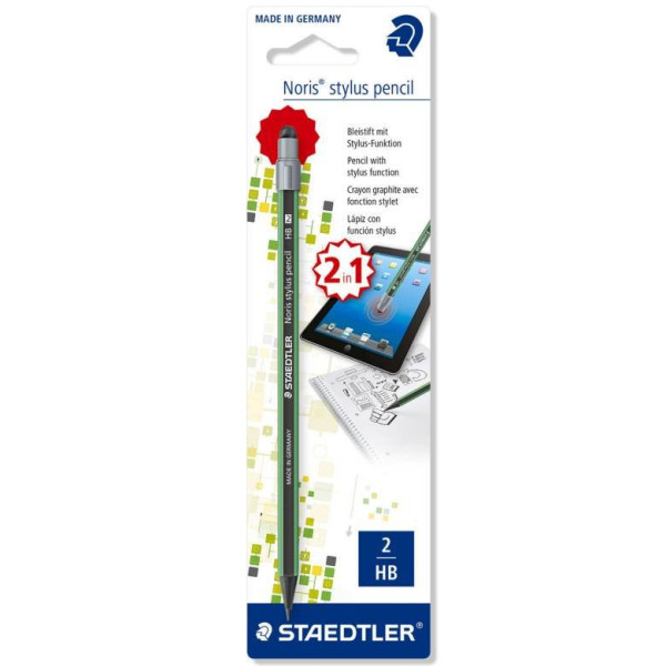 ΜΟΛΥΒΙ ΠΡΑΣΙΝΟ 18021-5BK NORIS STYLOUS ΣΕ BLISTER STAEDTLER