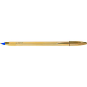 ΣΤΥΛΟ BIC CRISTAL CELEBRATE ΧΡΥΣΟ 1,0mm ΜΠΛΕ ΓΡΑΦΗ