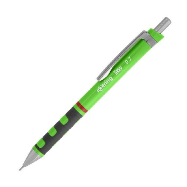 ΜΟΛΥΒΙ ΜΗΧΑΝΙΚΟ ROTRING TIKKY 0.7mm ΣΚΟΥΡΟ ΠΡΑΣΙΝΟ