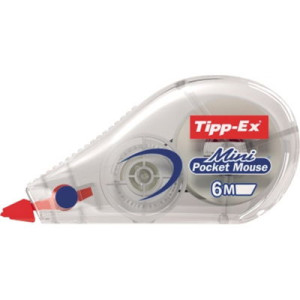 ΔΙΟΡΘΩΤΙΚΗ ΤΑΙΝΙΑ MINI POCKET MOUSE TIPPEX 6M X 5MM