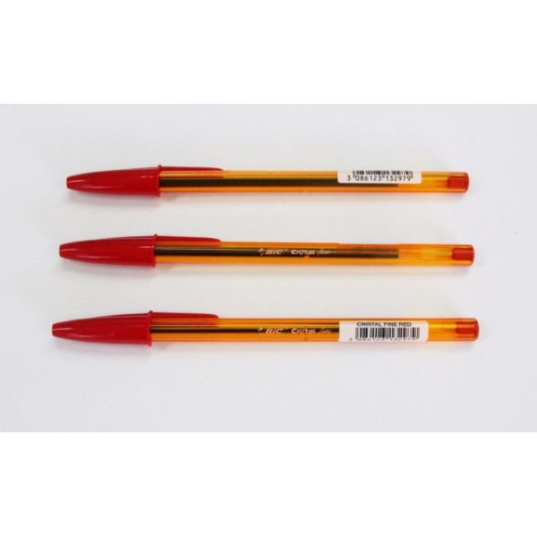 ΣΤΥΛΟ BIC CRISTAL FINE 0,8mm ΚΟΚΚΙΝΟ