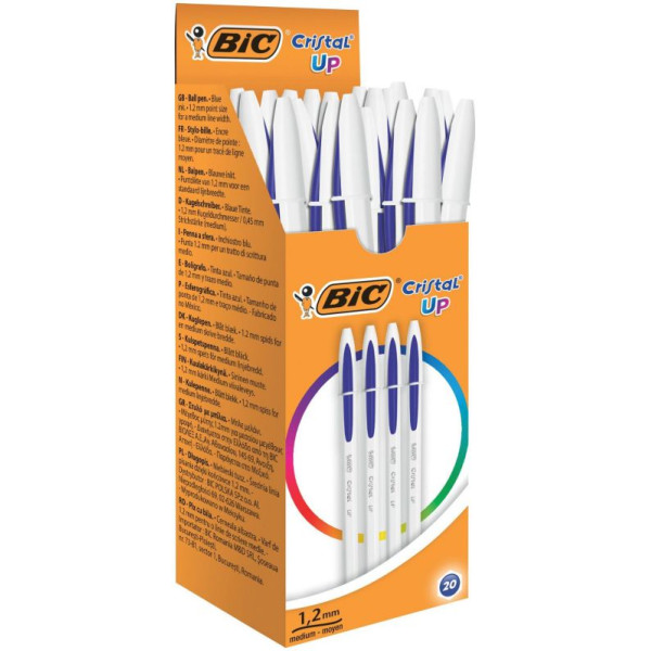 ΣΤΥΛΟ  BIC  CRISTAL UP ΜΠΛΕ 1,2ΜΜ