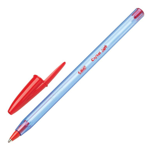 ΣΤΥΛΟ BIC  CRYSTAL SOFT ΚΟΚΚΙΝΟ
