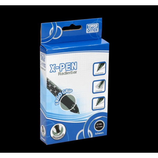 ΣΤΥΛΟ GEL ΣΒΗΝΟΜΕΝΟ 0,7mm ΜΑΥΡΟ