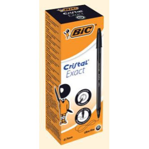 ΣΤΥΛΟ BIC CRISTAL EXACT ΜΑΥΡΟ