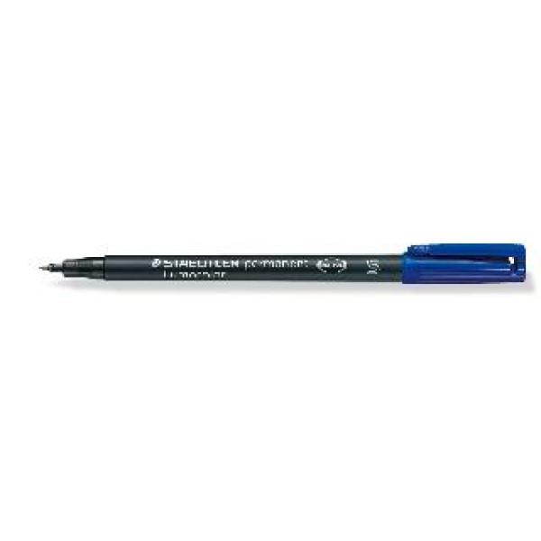 ΜΑΡΚΑΔΟΡΟΣ S ΑΝΕΞΙΤΗΛΟΣ LUMOCOLOR STAEDTLER Blue 313-3