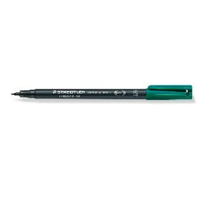 ΜΑΡΚΑΔΟΡΟΣ S ΑΝΕΞΙΤΗΛΟΣ LUMOCOLOR STAEDTLER Green 313-5