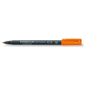ΜΑΡΚΑΔΟΡΟΣ M ΑΝΕΞΙΤΗΛΟΣ LUMOCOLOR STAEDTLER Orange 317-4