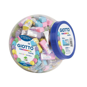 ΓΟΜΟΛΑΣΤΙΧΑ GIOTTO PASTEL ΔΙΑΦΟΡΑ ΧΡΩΜΑΤΑ