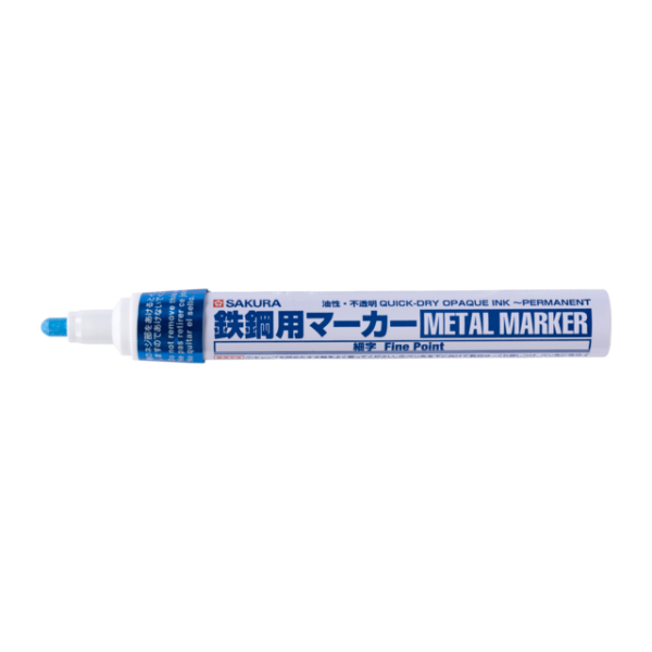 ΜΑΡΚΑΔΟΡΟΣ ΑΝΕΞΙΤΗΛΟΣ ΜΕΤΑΛΛΙΚΟ FINE 2mm Sky Blue SAKURA