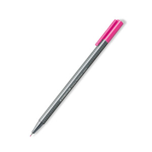 ΜΑΡΚΑΔΟΡΟΣ ΤΡΙΓΩΝΟΣ TRIPLUS FINELINER STAEDTLER Pink Neon 334-221