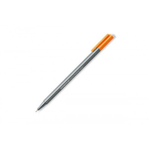 ΜΑΡΚΑΔΟΡΟΣ ΤΡΙΓΩΝΟΣ TRIPLUSFINELINER STAEDTLER Orange Neon 334-401