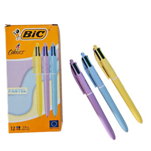 ΣΤΥΛΟ BIC 4 ΧΡΩΜΑΤΩΝ PASTEL  1.0MM
