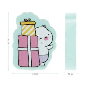 MESHU ΓΟΜΑ CUTE, 40X30X13MM MIX BERLINGO