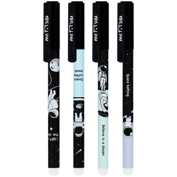 ΣΤΥΛΟ ΣΒΗΝΟΜΕΝΟ GEL PEN SPACE TRAVELER  0,5MM ΜΠΛΕ