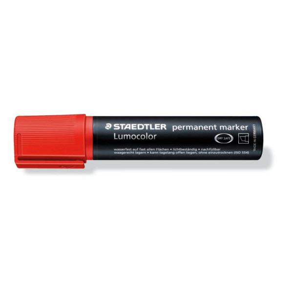 ΜΑΡΚΑΔΟΡΟΣ ΧΟΝΤΡΟΣ 2-12mm ΚΟΚΚΙΝΟ LUMOCOLOR STAEDTLER