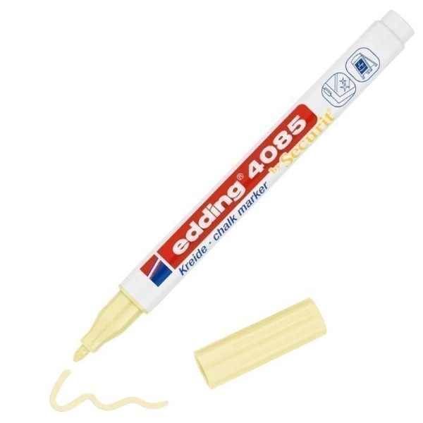 EDDING  CHALK MARKER 4085 ΚΙΤΡΙΝΟ ΠΑΣΤΕΛ
