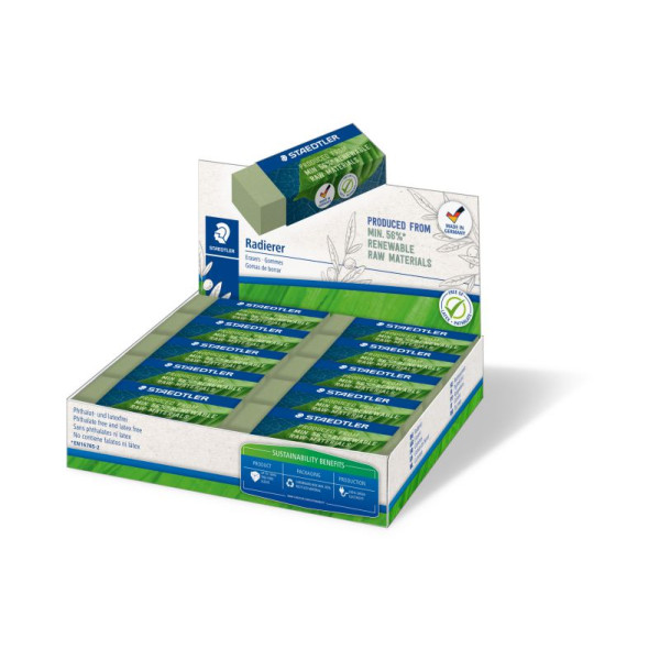 ΓΟΜΟΛΑΣΤΙΧΑ ΛΑΔΙ 65 x 23 x 13 STAEDTLER ΒΙΟ 526 80-5