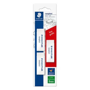 ΓΟΜΟΛΑΣΤΙΧΑ ΛΕΥΚΗ ΣΕ BLISTER 2+1 ΔΩΡΟ STAEDTLER ΓΟΜΟΛΑΣΤΙΧΑ ΛΕΥΚΗ ΣΕ BLISTER 2+1 ΔΩΡΟ STAEDTLER