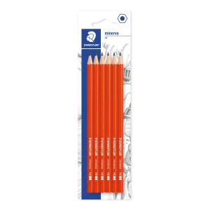 ΣΕΤ ΜΟΛΥΒΙ MINERVA HB ΣΕ BLISTER 6ΤΕΜ STAEDTLER ΣΕΤ ΜΟΛΥΒΙ MINERVA HB ΣΕ BLISTER 6ΤΕΜ STAEDTLER