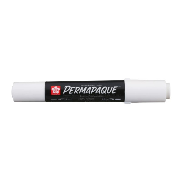 ΜΑΡΚΑΔΟΡΟΣ PERMAPAQUE ΔΙΠΛΗ ΜΥΤΗ White