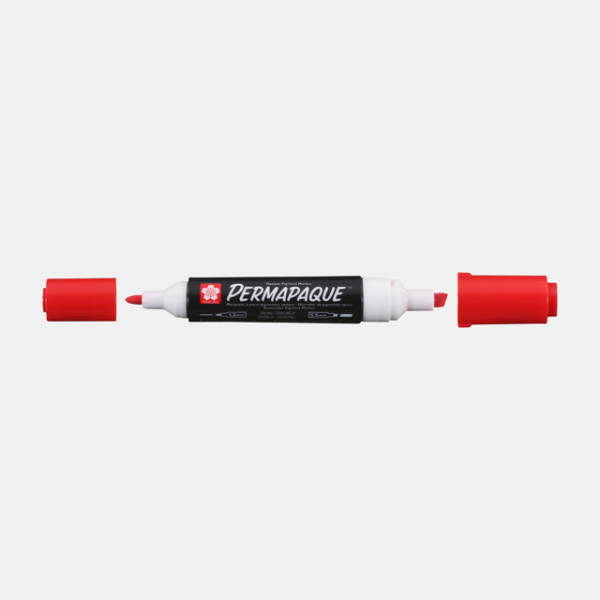 ΜΑΡΚΑΔΟΡΟΣ PERMAPAQUE ΔΙΠΛΗ ΜΥΤΗ Red