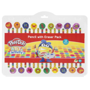 ΜΟΛΥΒΙΑ ΜΕ ΓΟΜΑ 18ΤΕΜ PLAY DOH