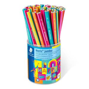 ΒΙΤΡΙΝΑ ΜΟΛΥΒΙΑ ΤΡΙΓΩΝΙΚΑ JUMBO HAPPY TREND LINE STAEDTLER 48ΤΕΜ