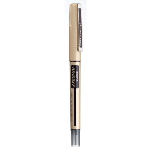 ΣΤΥΛΟ ZEBRA ZEBROLLER DX-7 GOLD 0.7MM ΜΑΥΡΟ