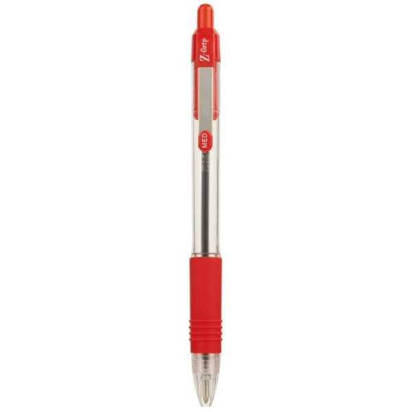 ΣΤΥΛΟ ZEBRA BALL Z-GRIP 1.0MM ΚΟΚΚΙΝΟ