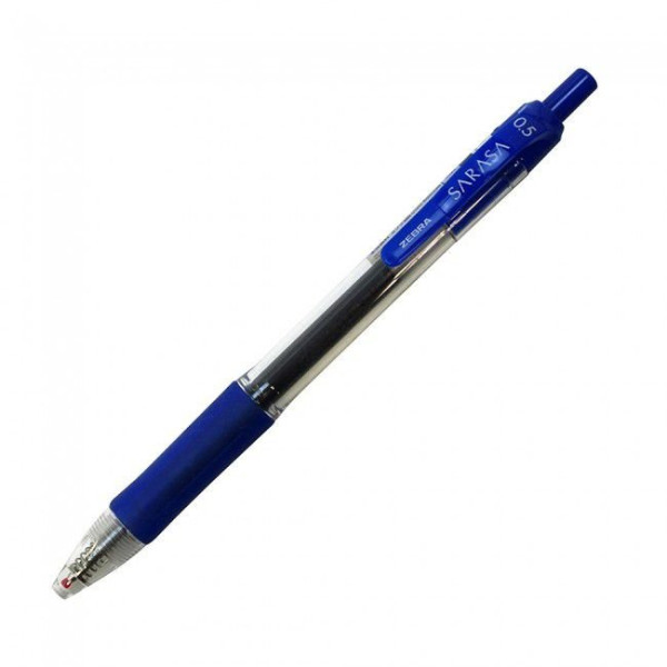 ΣΤΥΛΟ ZEBRA GEL SARASA RETRACTABLE 0.5MM ΜΠΛΕ