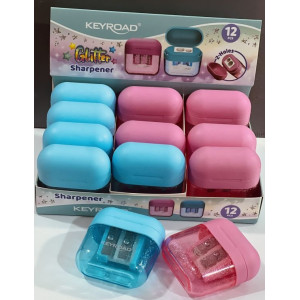 ΞΥΣΤΡΑ 2 ΟΠΩΝ GLITTER ΠΑΣΤΕΛ 2 ΣΧΕΔΙΑ KEYROAD