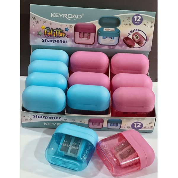 ΞΥΣΤΡΑ 2 ΟΠΩΝ GLITTER ΠΑΣΤΕΛ 2 ΣΧΕΔΙΑ KEYROAD