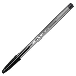 ΣΤΥΛΟ BIC CRISTAL LARGE 1,6mm ΜΑΥΡΟ