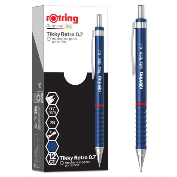 ΜΗΧΑΝΙΚΟ ΜΟΛΥΒΙ RETRO 0.7 BLUE ROTRING