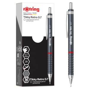 ΜΗΧΑΝΙΚΟ ΜΟΛΥΒΙ RETRO 0.7 GREY ROTRING