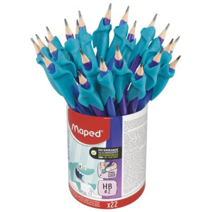 MAPED ΜΟΛΥΒΙ KIDY LEARN HB ΜΕ ΓΟΜΑ ΚΑΙ ΟΔΗΓΟ ΕΡΓΟΘΕΡΑΠΕΙΑΣ SHARK