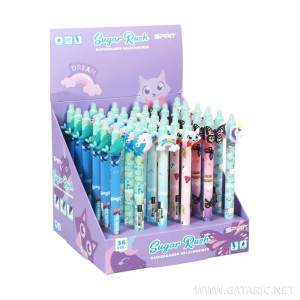 ΣΤΥΛΟ GEL ΣΒΗΝΟΜΕΝΟ ΜΠΛΕ "SUGAR RUSH"