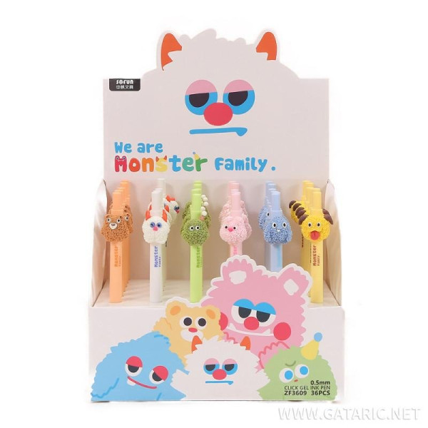 ΜΗΧΑΝΙΚΟ ΜΟΛΥΒΙ "MONSTER FAMILY" 0.5mm