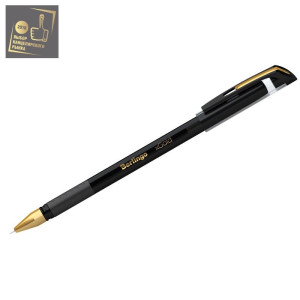 ΣΤΥΛΟ BALLPOINT PEN "xGold" 0.7mm ΜΑΥΡΟ BERLINGO