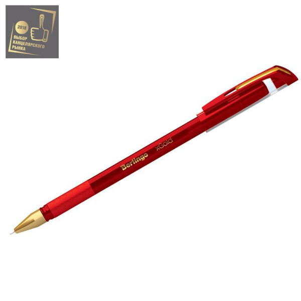 ΣΤΥΛΟ BALLPOINT PEN "xGold" 0.7mm ΚΟΚΚΙΝΟ BERLINGO