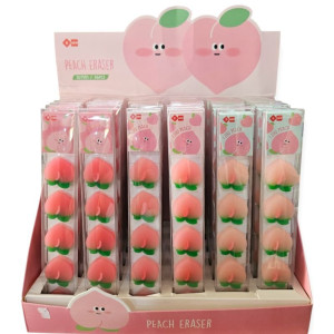 ΓΟΜΟΛΑΣΤΙΧΑ PVC "PEACH" ΣΕΤ 5 ΤΕΜΑΧΙΩΝ