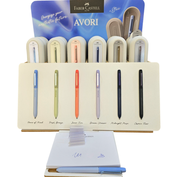 ΣΤΥΛΟ AVORI DS140670 ΒΙΤΡΙΝΑ 18 ΤΕΜ FABER CASTELL