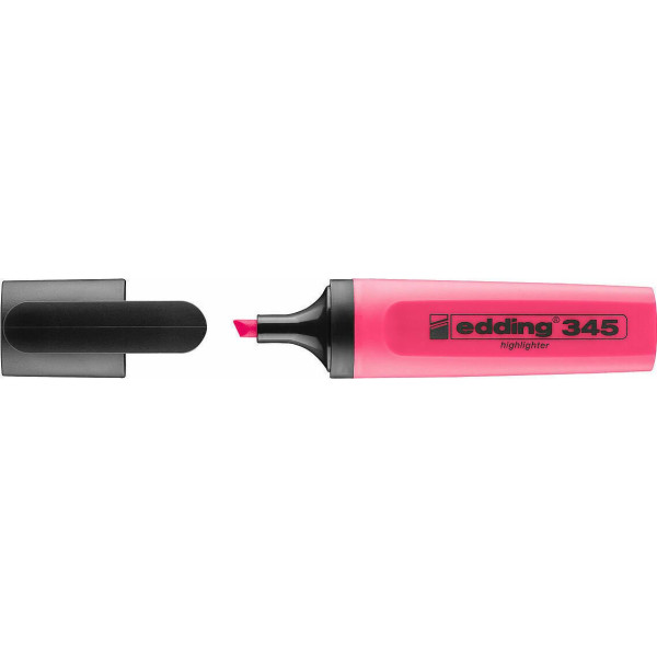 EDDING ΜΑΡΚΑΔΟΡΟΣ ΥΠΟΓΡΑΜΜΙΣΗΣ ΡΟΖ 2-5mm ΕΠΑΝΑΓΕΜΙΖΟΜΕΝΟΣ ΑΔΙΑΦΡΟΧΟΣ