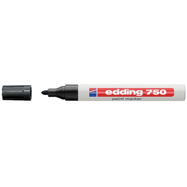 ΜΑΡΚΑΔΟΡΟΣ ΑΝΕΞΙΤΗΛΟΣ EDDING 750 2–4 mm ΜΑΥΡΟ